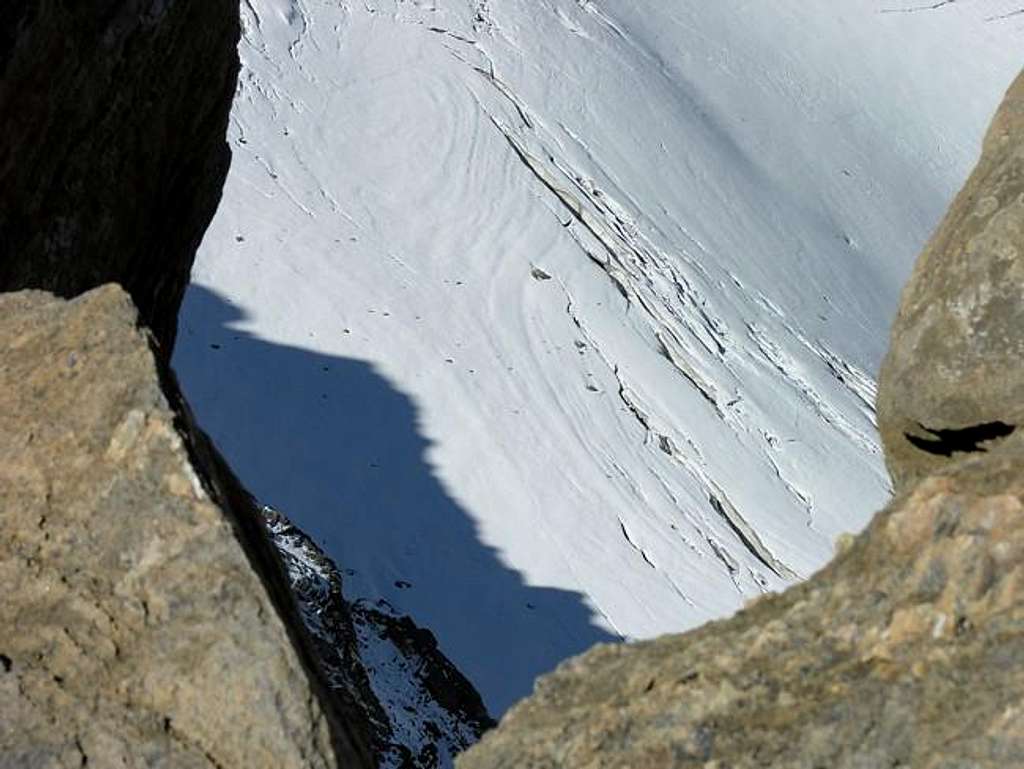 The glacier of mont Duran
