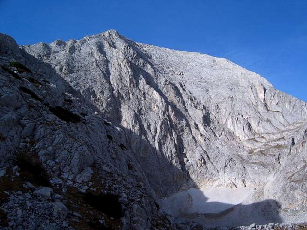 The North-East face of mount...
