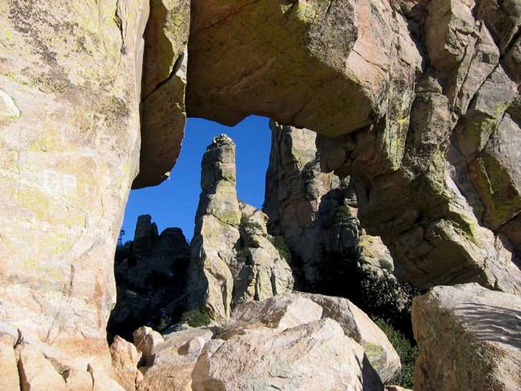 The arch on Ventana Peak....