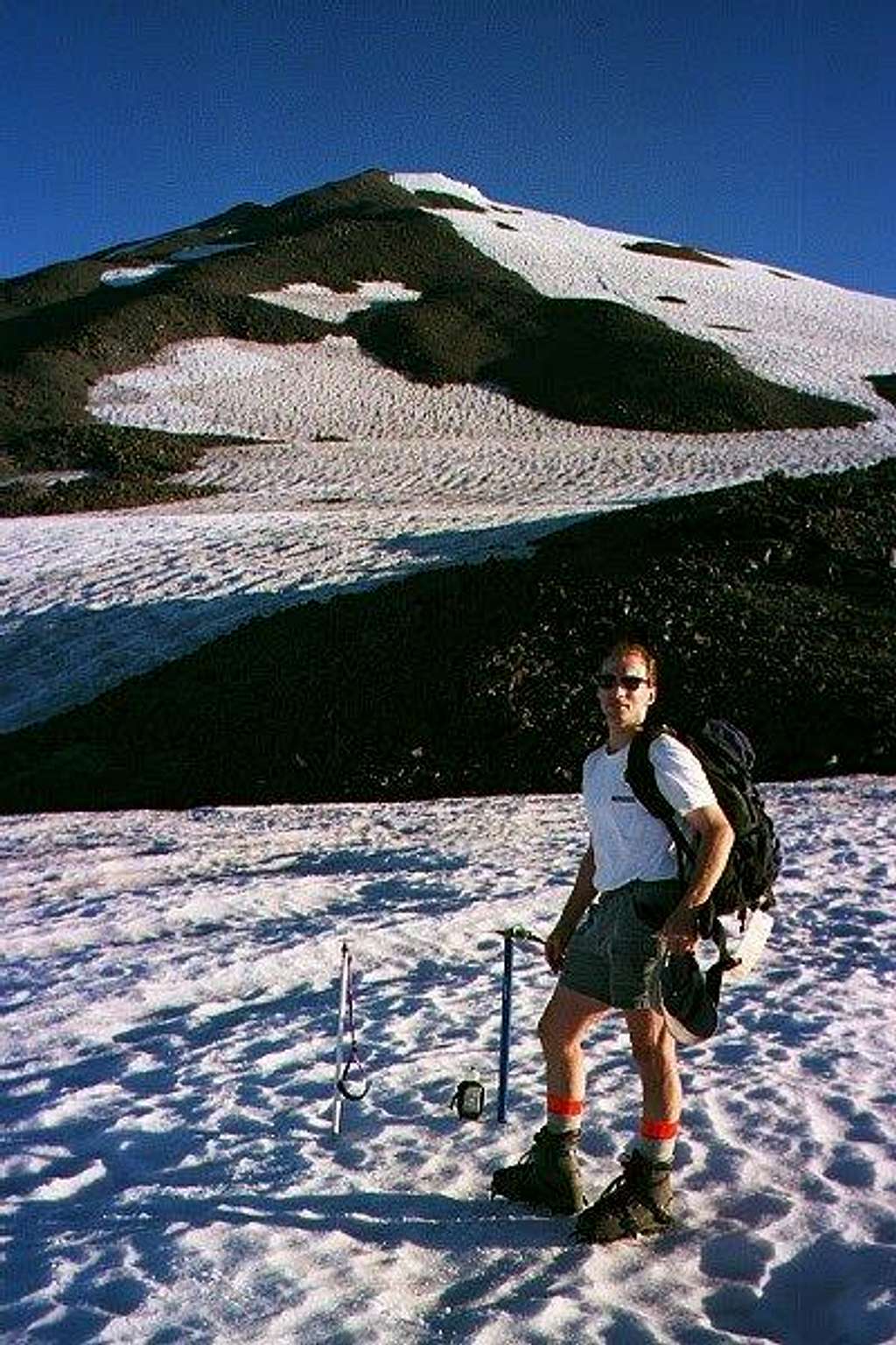 Mike on south spur. Sep '98.