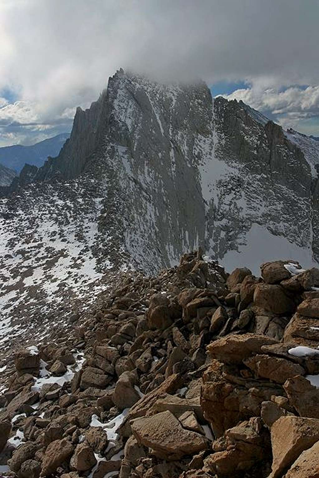 Mt. Russell from the summit...