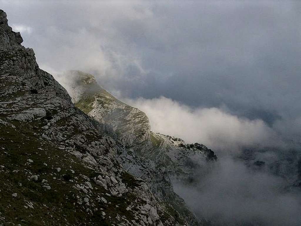 Steep south-western slopes of...