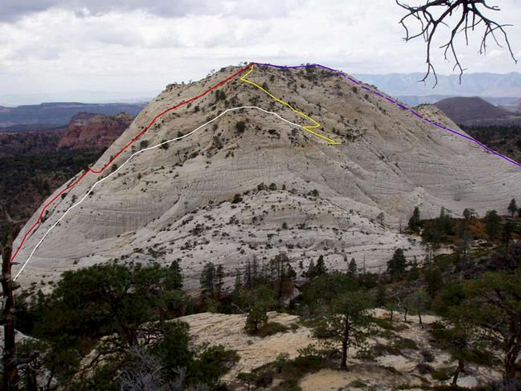 West Northgate Peak from the...