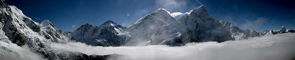 View on Everest from Kala...