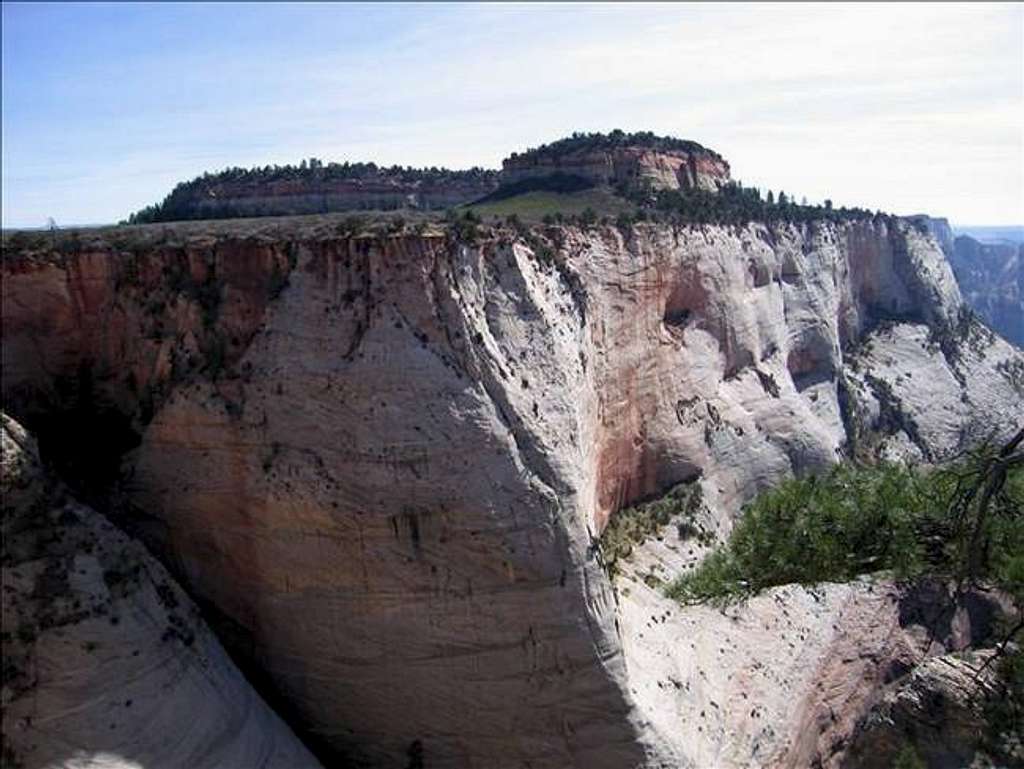 Mt. Majestic's summit mesa...