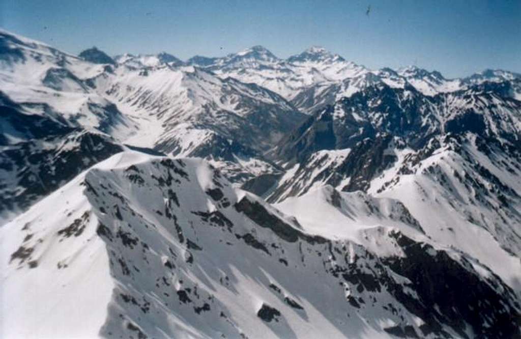 Summit view of Mirador del...