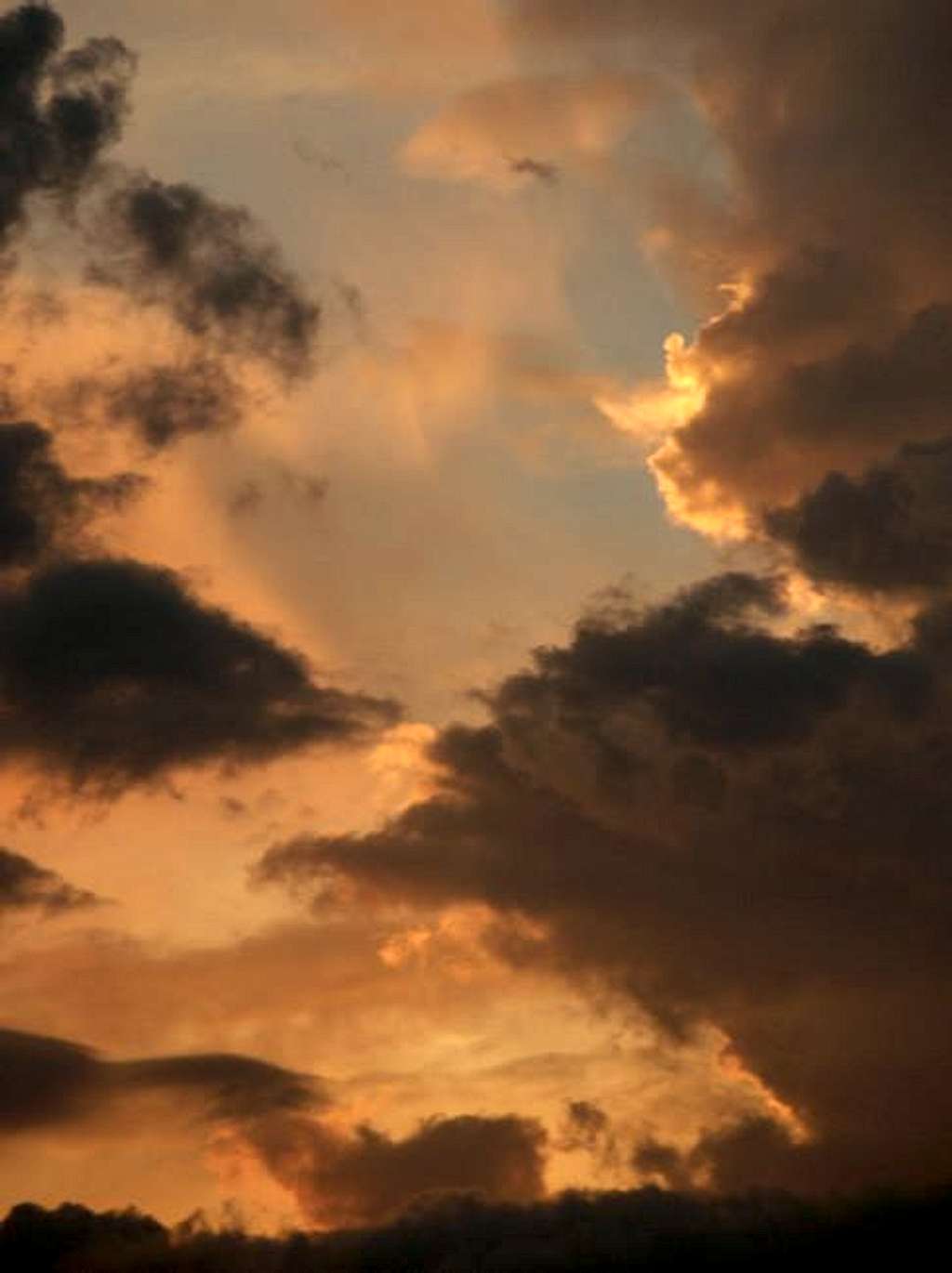 amazing clouds over africa