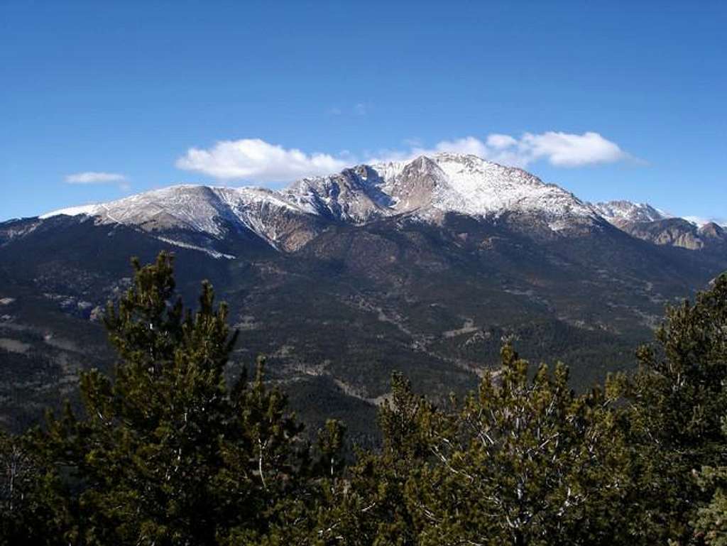 Pikes Peak from the summit...