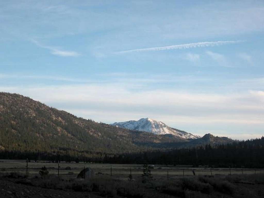 Markleeville Peak as seen...