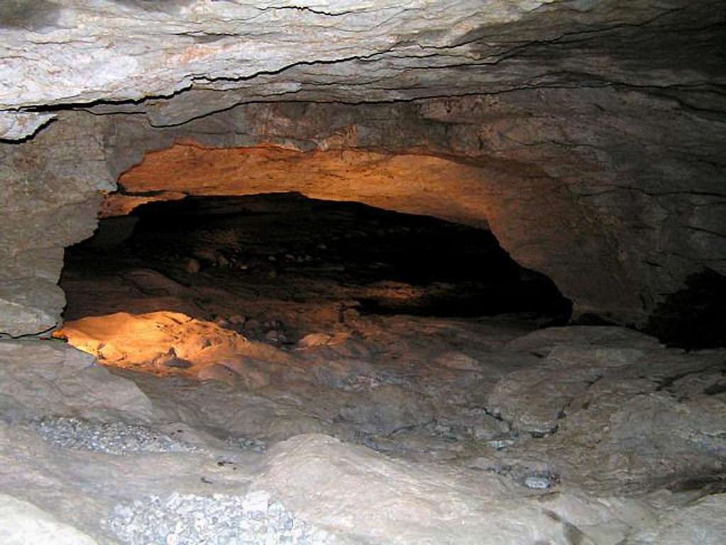 Large chamber inside the...