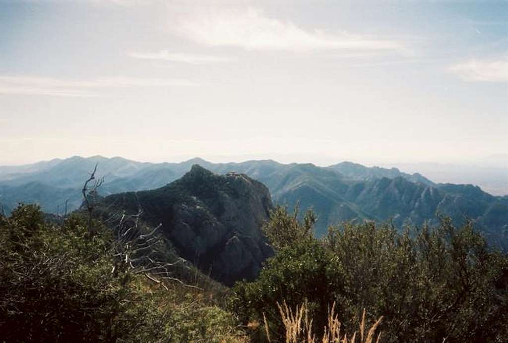 The Dragoon Mountains.