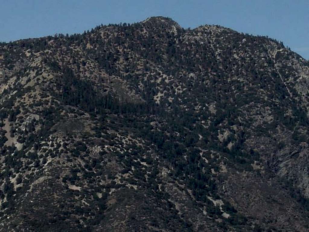 Close up of Iron Mt. from...