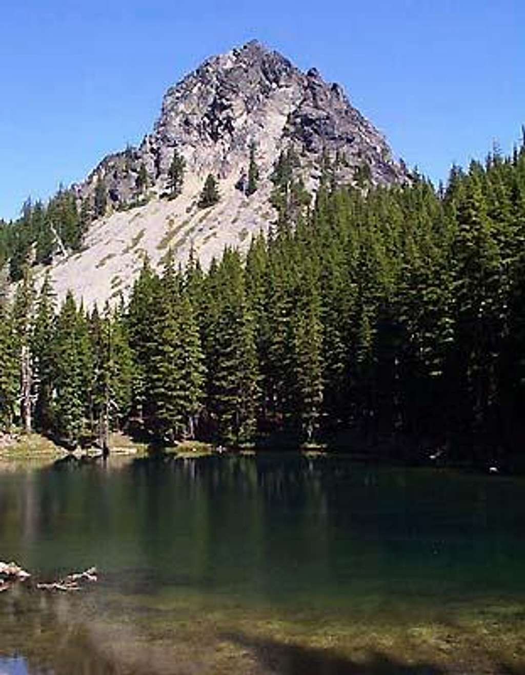 Mount Yoran from Divide Lake