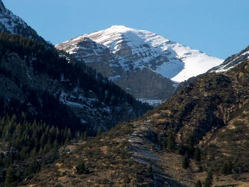 Hidden Peak from near Pass...