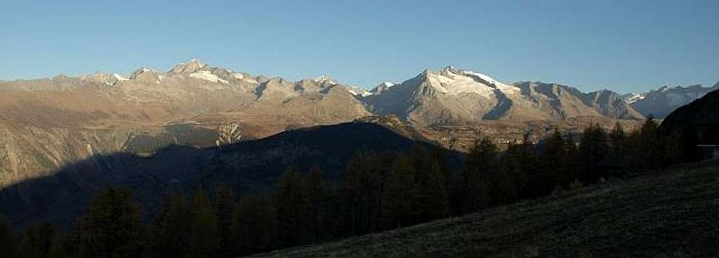 Part of Bernese alps southern...