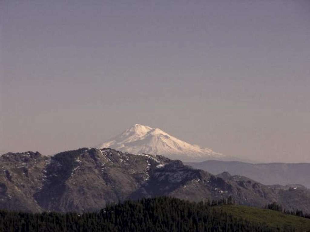  Mount Shasta seen from the...