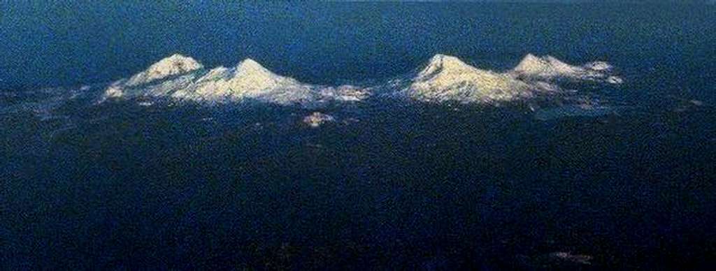 From left: North Sister,...