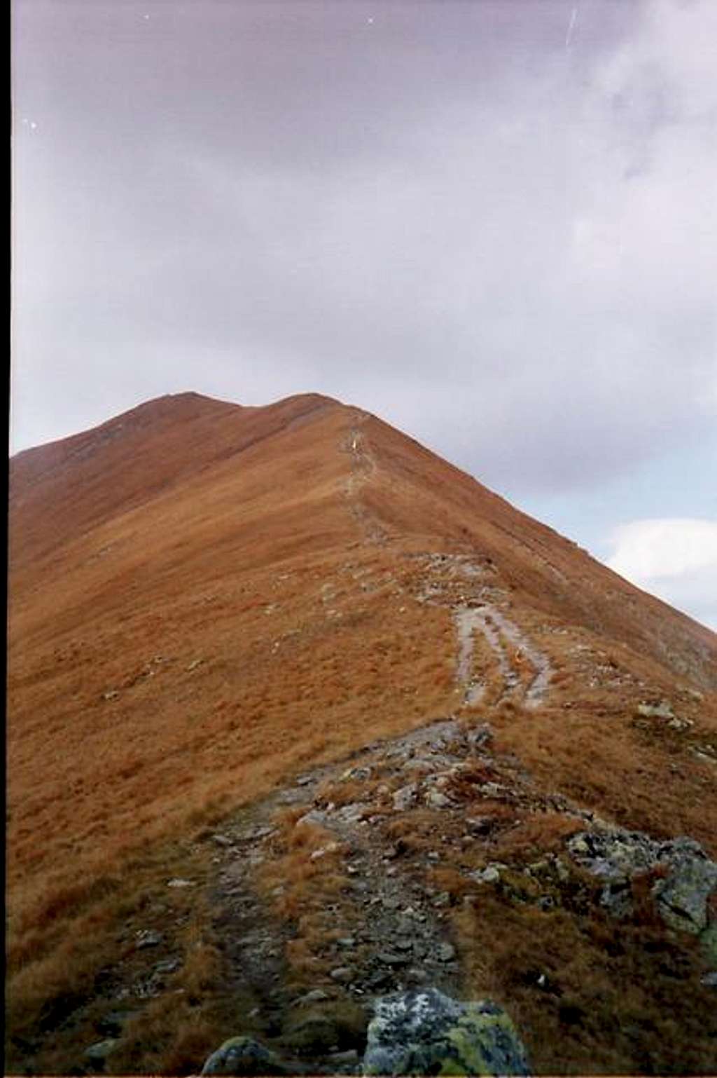 Bystra summit seen from the...