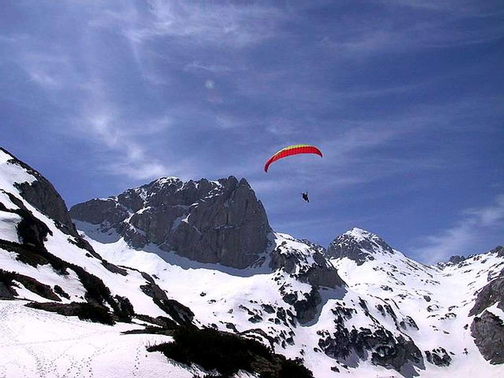 Enjoyment in paragliding...