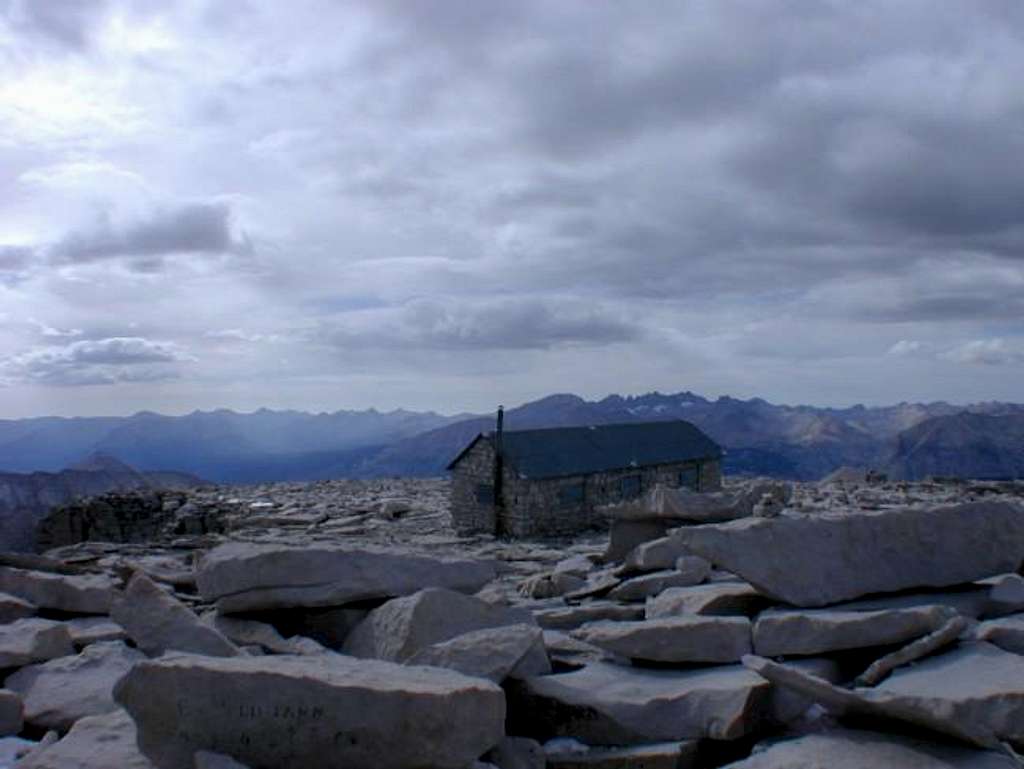 Mt. Whitney summit cabin -...