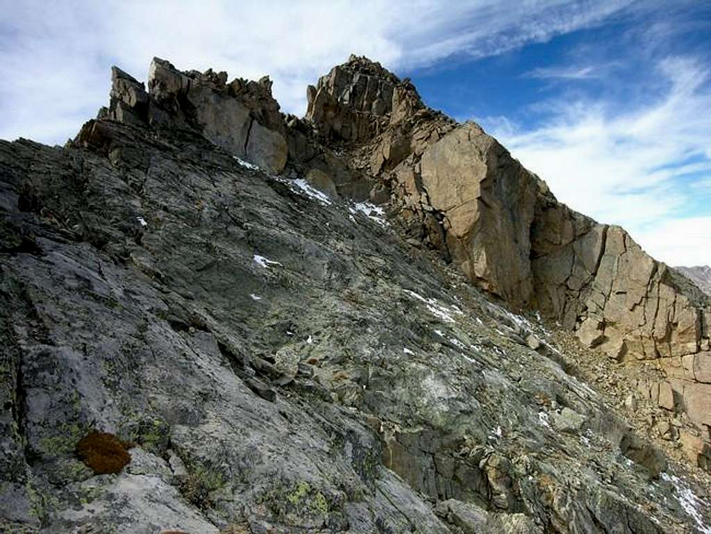 Another view of the steep and...