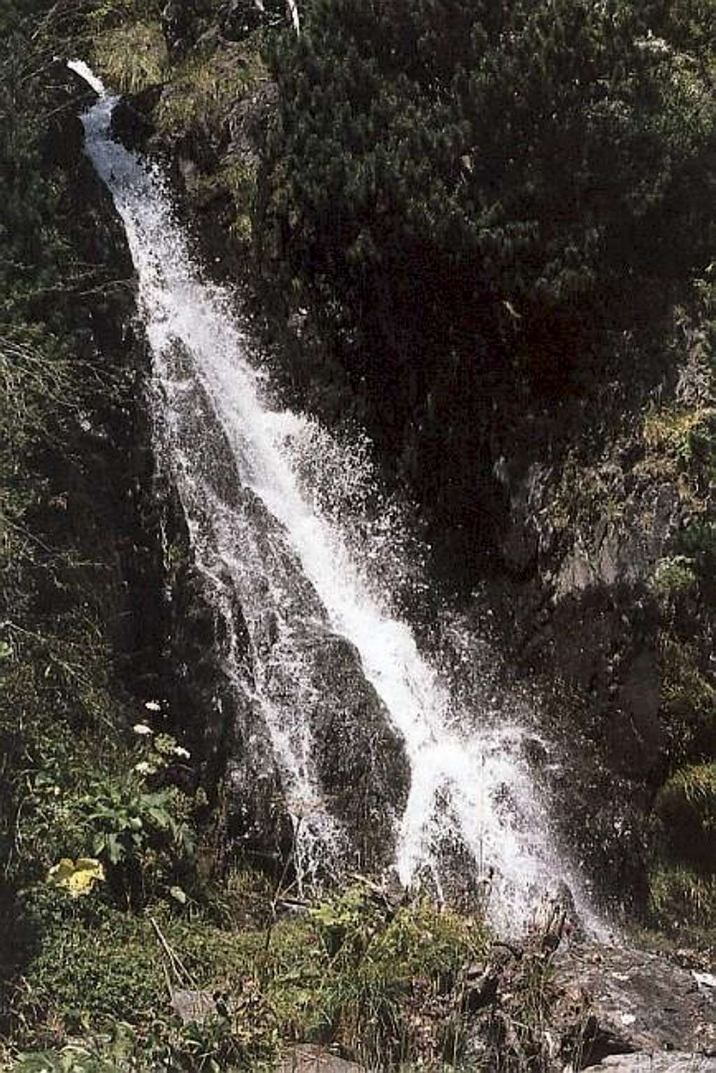 A waterfall in Barranco...