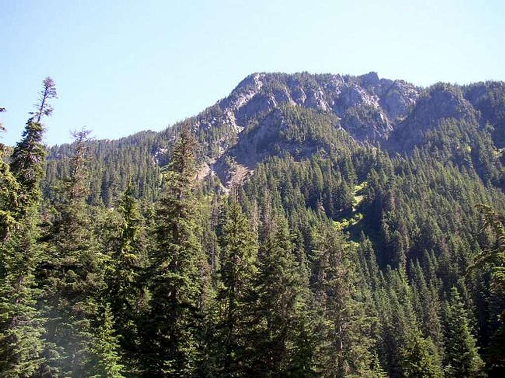 Denny Mountain from the trail...