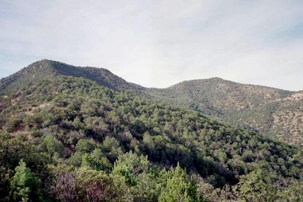A view of Mount Ballard...