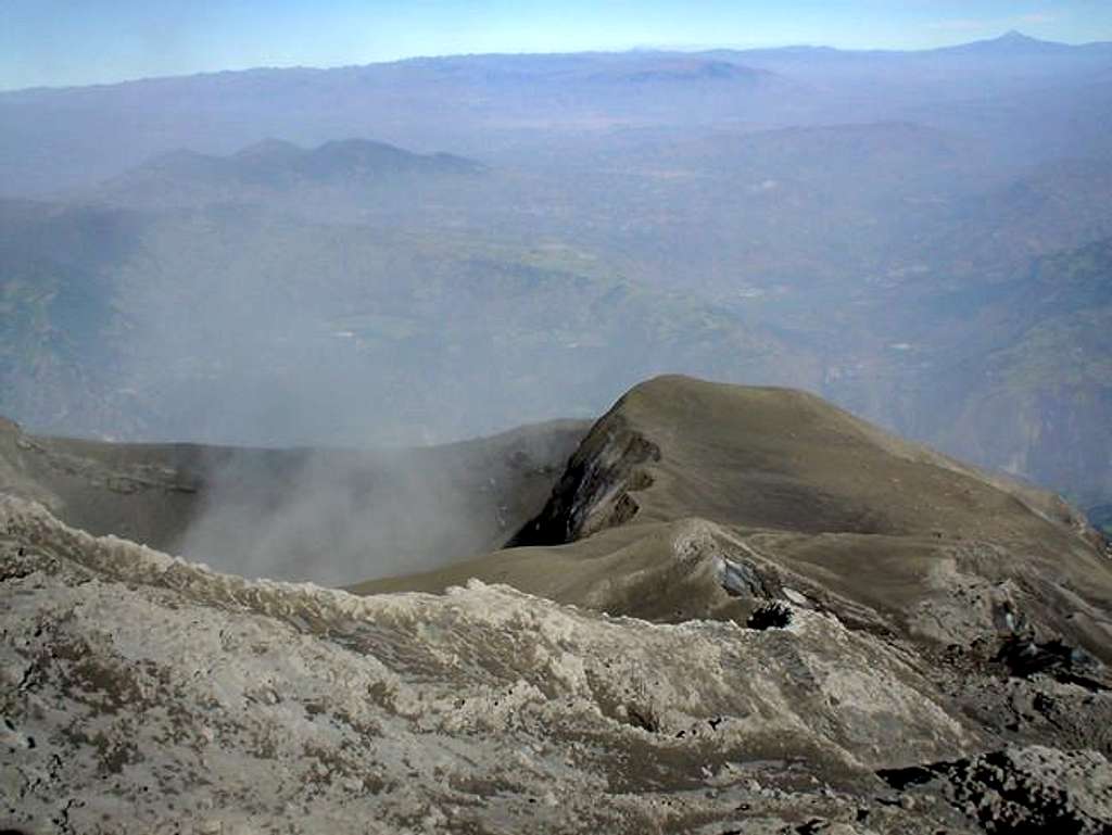Cráter del Tungurahua
