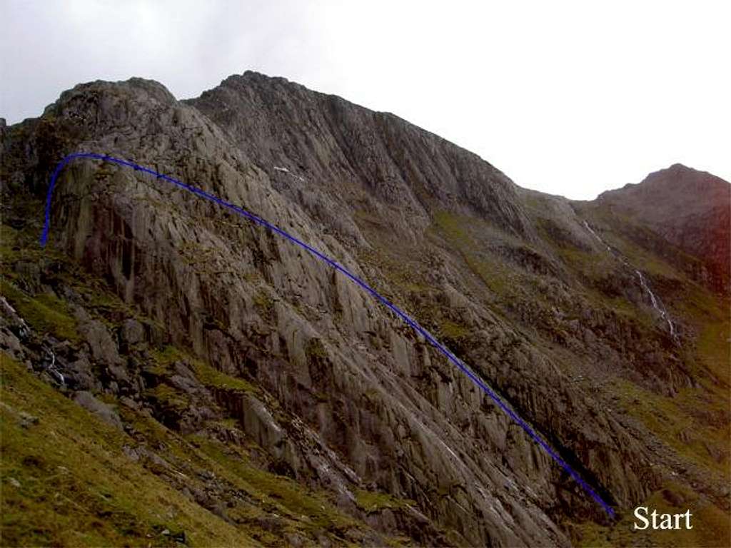 Idwal Staircase on Glyder...