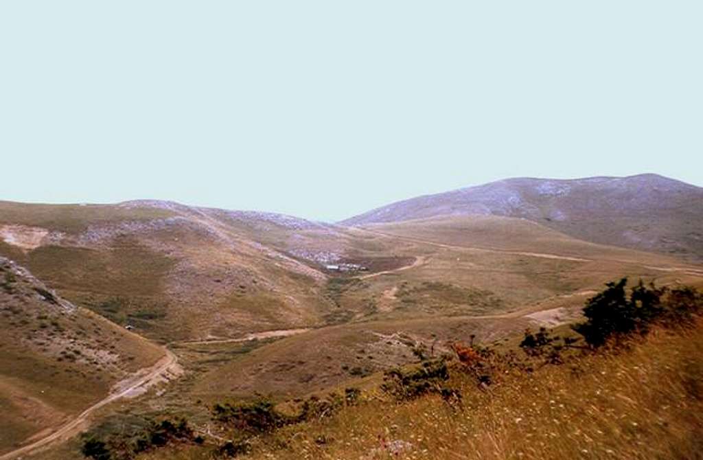 Pastures on Bistra mountain