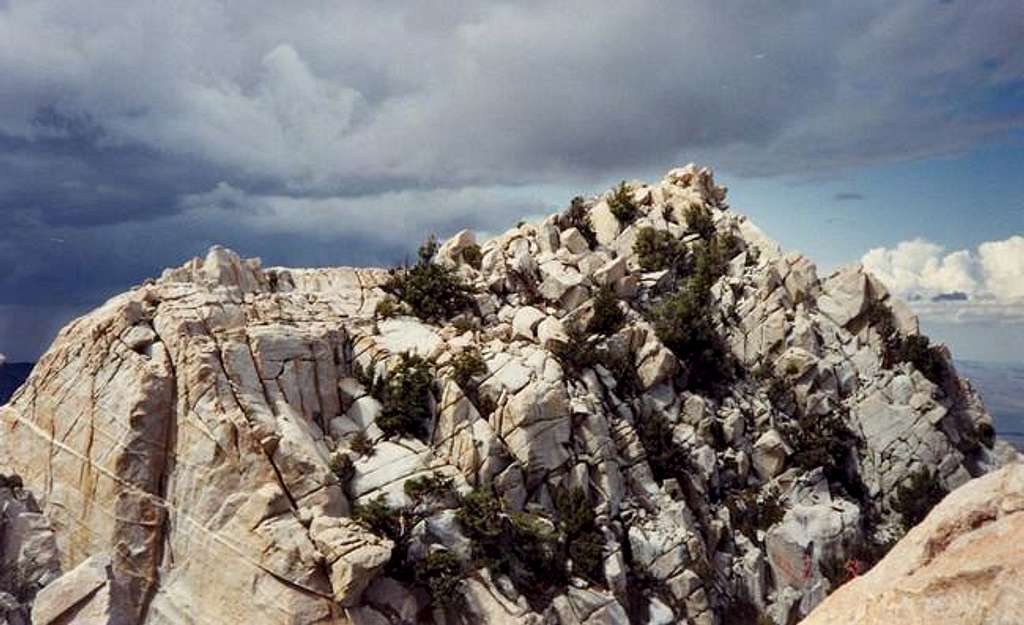 The summit of Picacho Del...