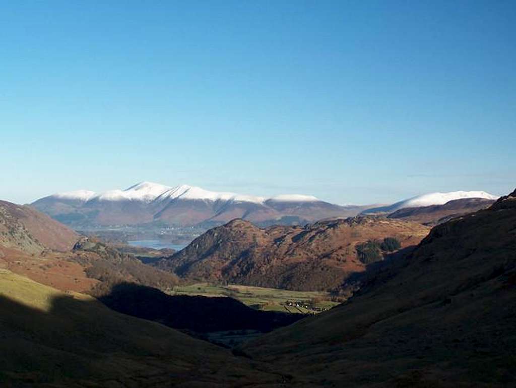 Skiddaw from Raven Crag in...