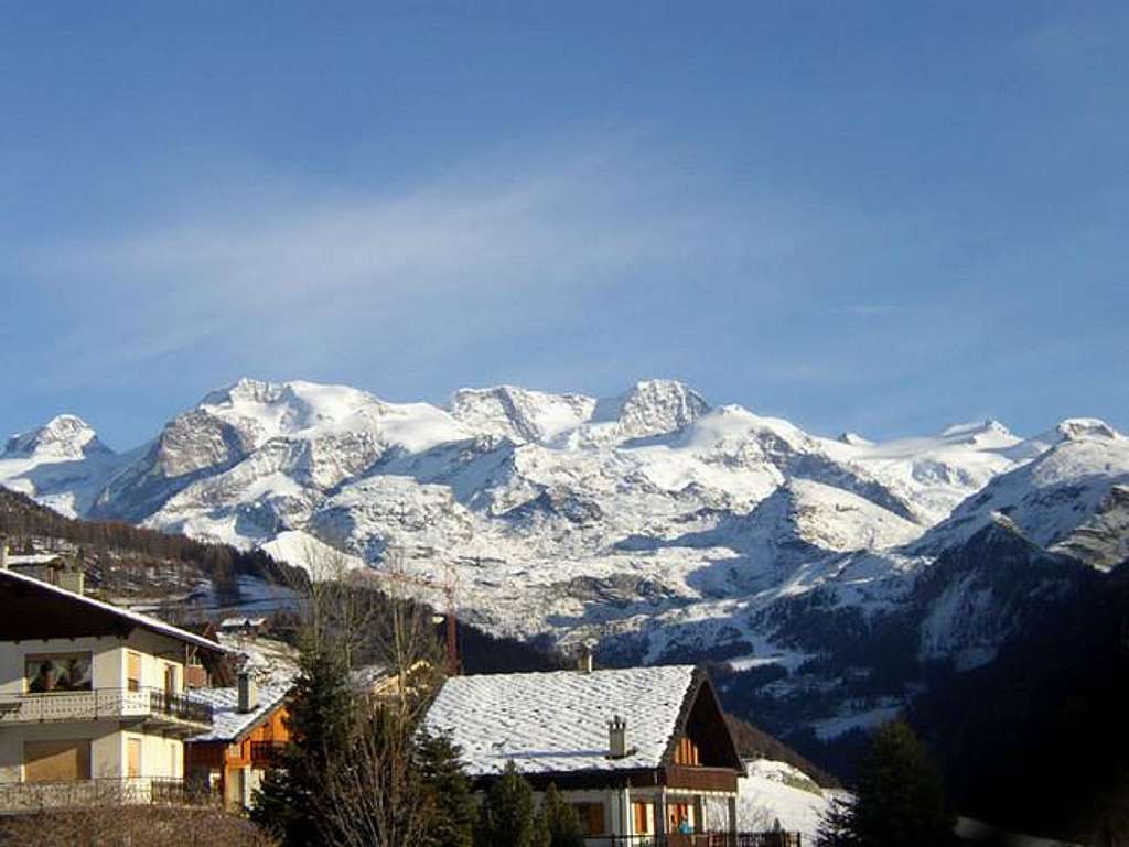 Monterosa on the morning from...