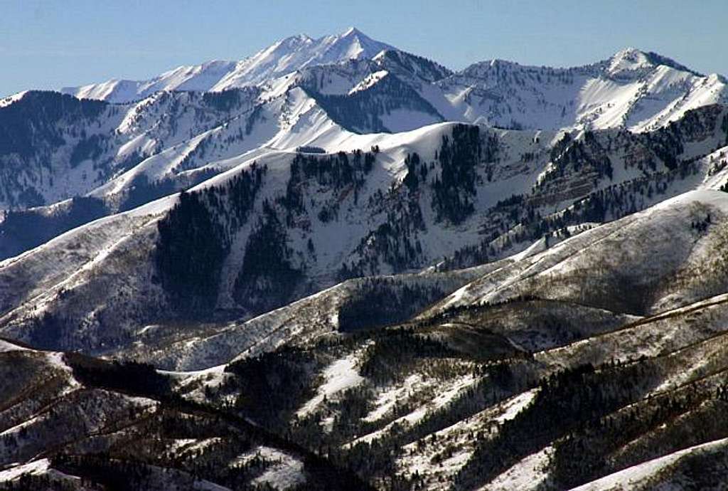 Mount Nebo from the north, as...