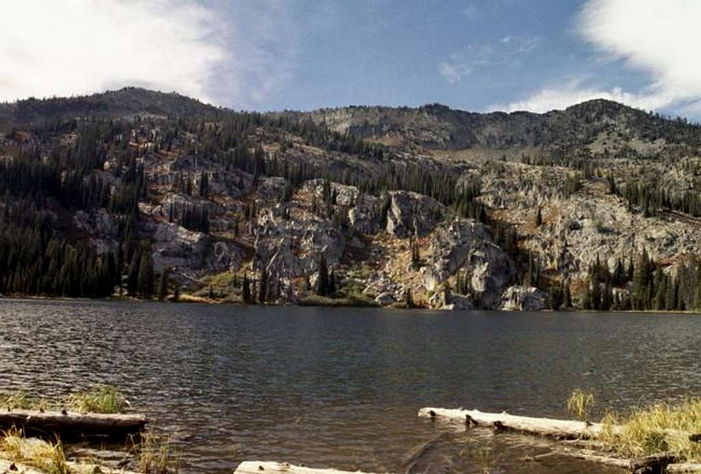 This is Rainbow Lake at the...