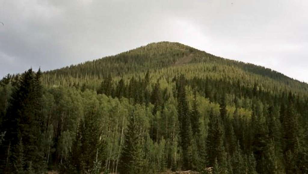 Doyle Peak seen from the...