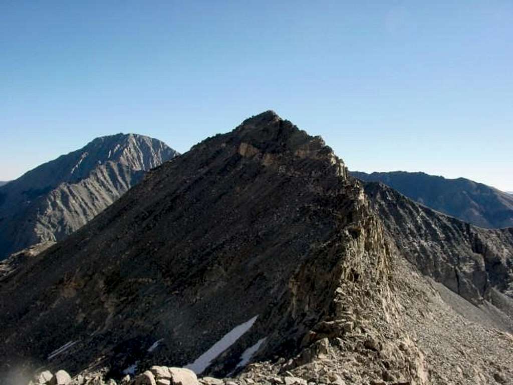 Pyramid Peak from the NE...