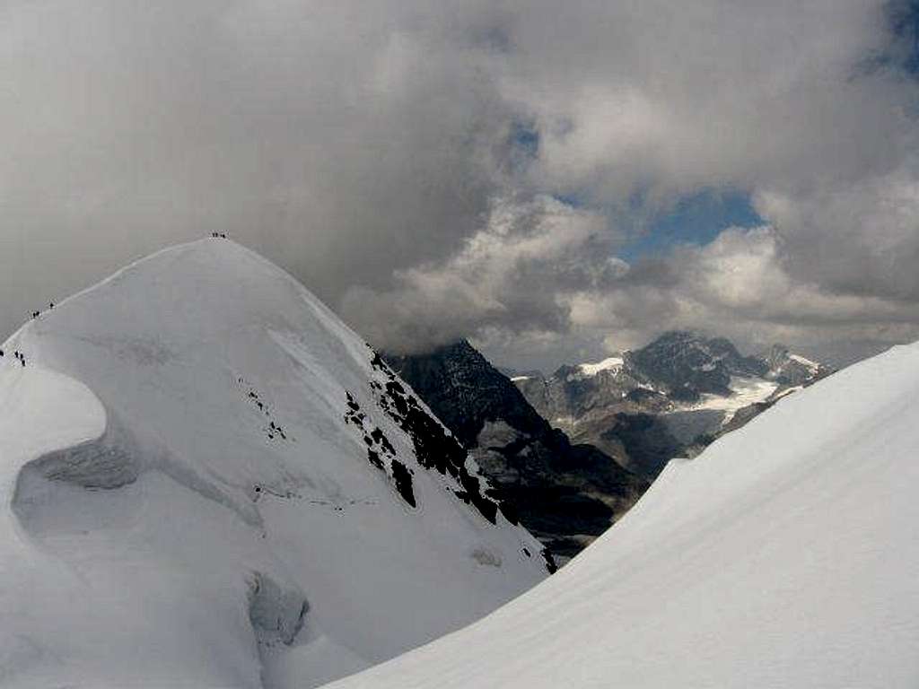 Breithorn West summit from...