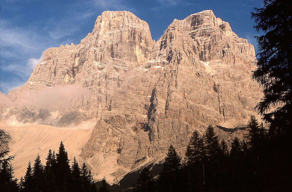 Monte Pelmo from the west