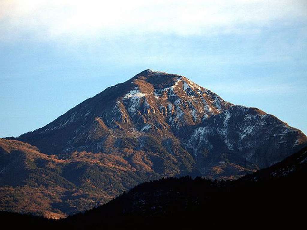 The Marzola (1738m.)