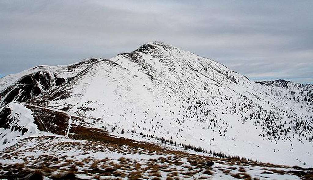 The Fravort mountain (2347 m,)