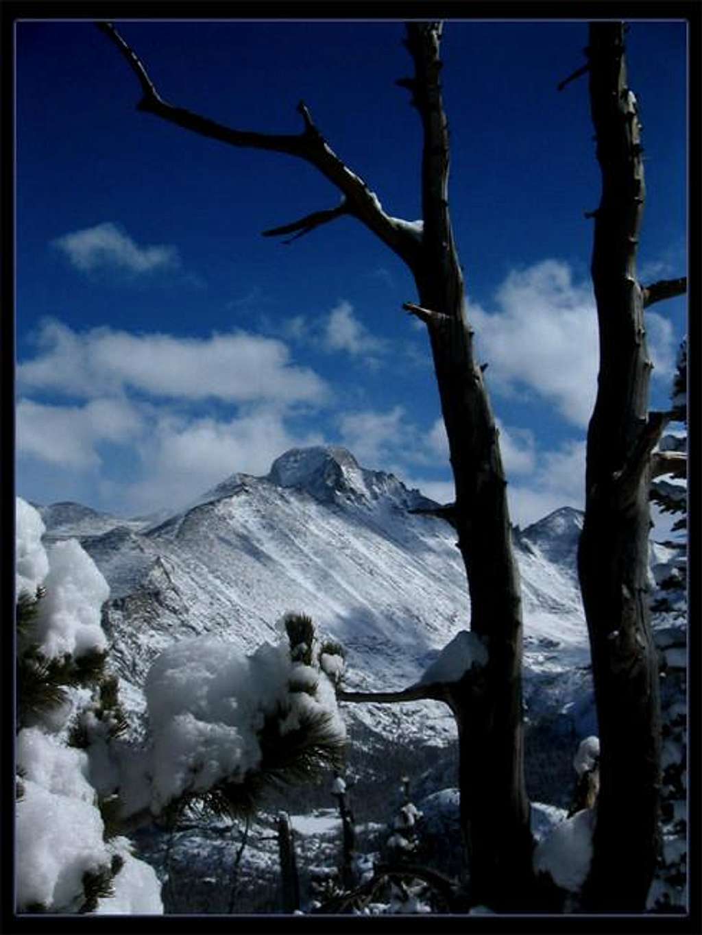 This is a photo of Longs Peak...