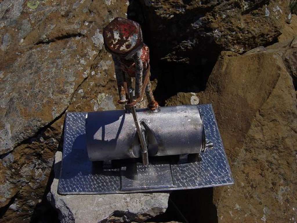 The mailbox of summit of...
