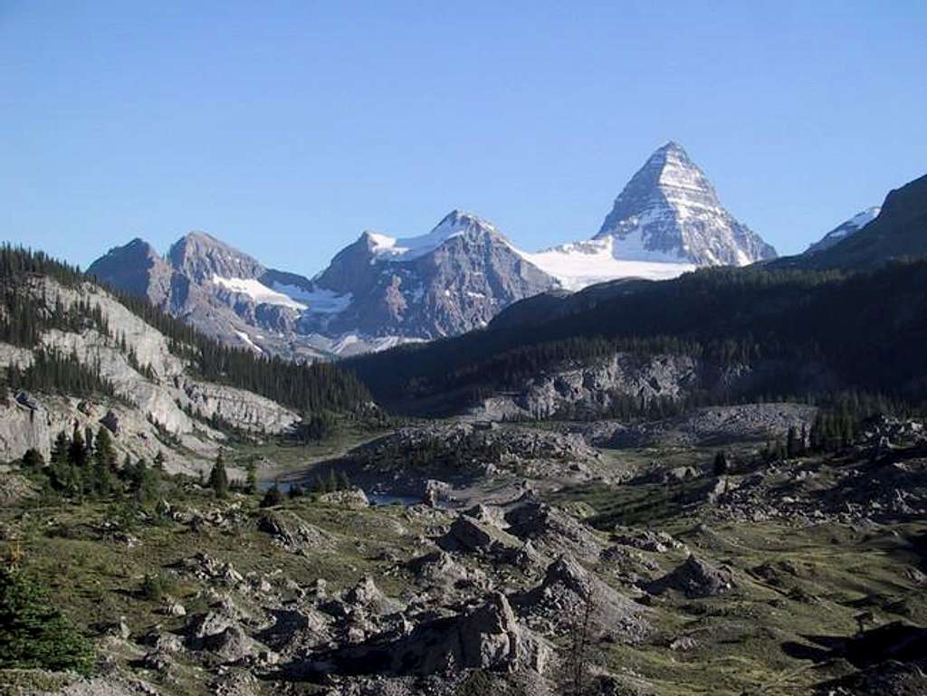 Mount Assiniboine seen from...