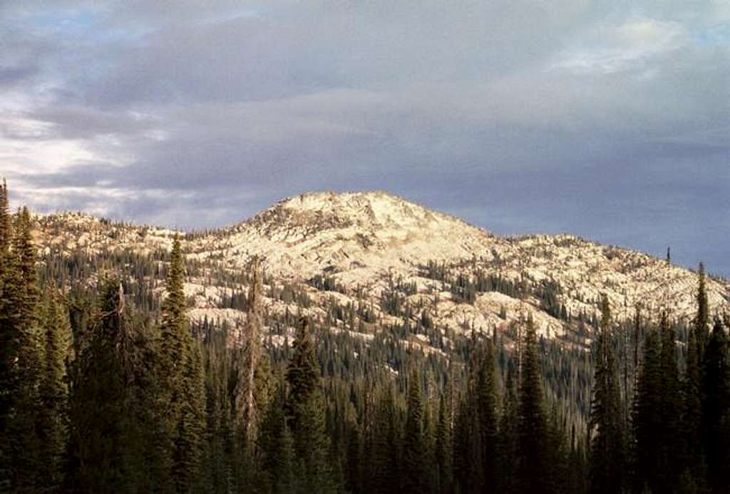 The west side of Slab Butte...