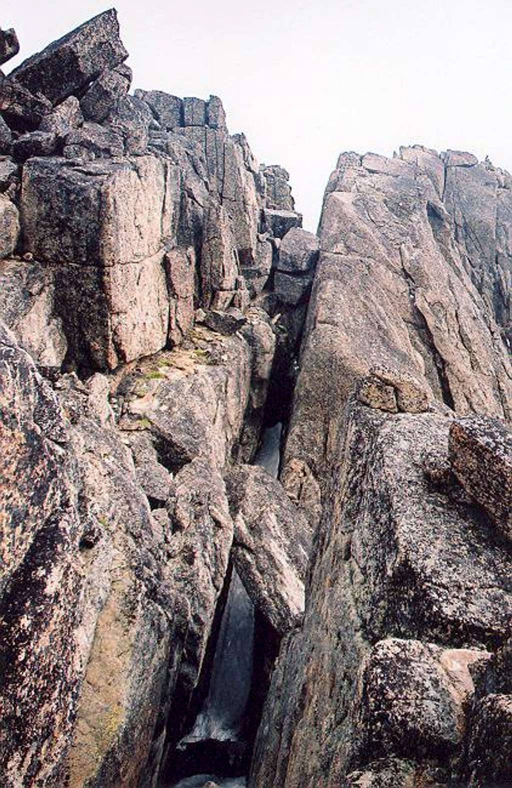 View of the famed chasm near...
