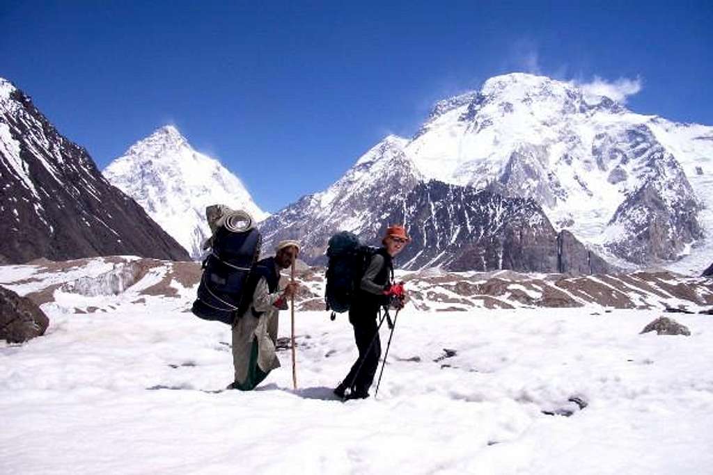 K2 during the Baltoro Trek