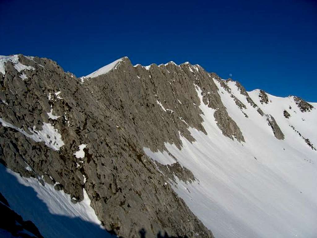 View of the beautifull ridge...