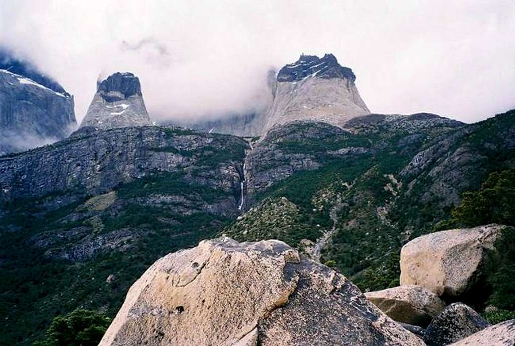 Los Cuernos del Paine. Photo...